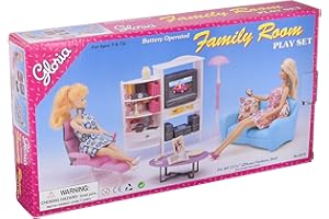 YMCTOYS GLORIA Doll House Furniture (Family Room)