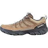 Oboz Men's Sawtooth X Low Hiking Shoes, Sandhill, 7