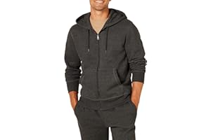 鶹 Essentials Mens Full-Zip Hooded Fleece Sweatshirt