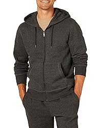 Amazon Essentials Men's Full-Zip Fleece Hoodie