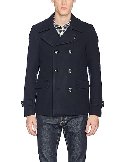 Scotch & Soda Herren Jacke Wool PEA Coat