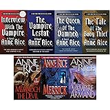 Anne Rice 7 Book Set "Interview with the Vampire", "The Vampire Lestat", "Queen of the Damned", "The Tale of the Body Thief",