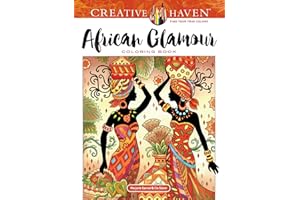Creative Haven African Glamour Coloring Book