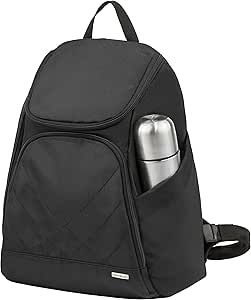 Travelon Backpack,Black,One Size