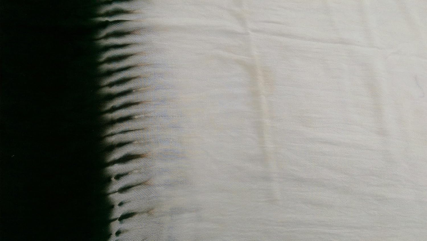 color nirvana tie dye white center stole