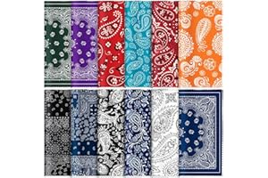 Copkim 24 Pcs Microfiber Cleaning Cloth Paisley Elegant Flowers Design Glasses Cleaning Cloth Multicolor Microfiber Lens Wipes Reusable Eyeglasses Wipes for Camera Lens Cell Phone Screens, 6 x 6 Inch