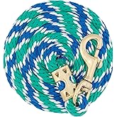 Weaver Equine Performance Lead Rope, Long Horse Lead Rope with Quick Halter Attachment, Soft Comfort Grip, Barn Horse Tack fo