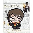 Simplicity Chibi Harry Potter Applique Iron-on Patch for Clothing, Jackets, and Backpacks, 2.625" W x 3.125" H