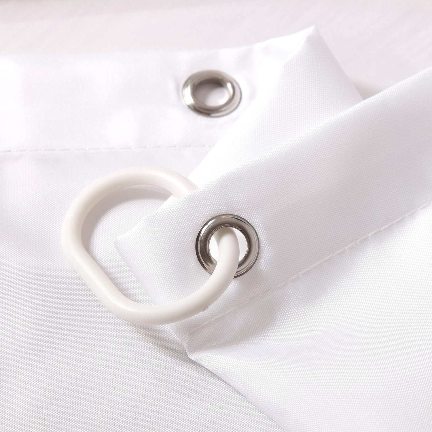 Aoohome Fabric Shower Curtain 72x78 Inch, Extra Long Shower Curtain