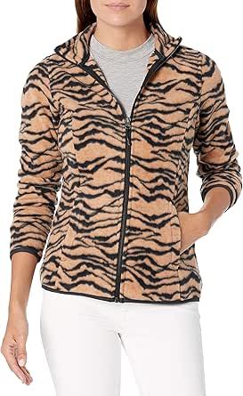 Amazon Essentials Women's Classic Fit Long-Sleeve Full-Zip Polar Soft Fleece Jacket