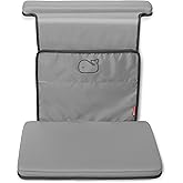 Skip Hop Baby Bath All-in-One Elbow Saver and Kneeler, Moby, Grey