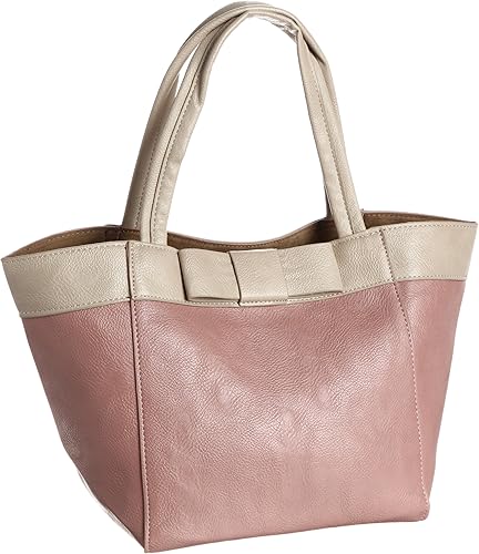 Amazon カシュカシュ Cachecache Puリボントート小 01 00 Pi ピンク Cache Cache カシュカシュ トートバッグ