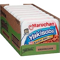 Maruchan Yakisoba Korean BBQ flavor, 4.12 Oz, Pack of 8