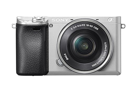 Sony Alpha 6300 E-Mount Systemkamera (24.2 Megapixel, 7,5 cm (3 Zoll) Display, XGA OLED Sucher, 4K, inklusiv 16-50 mm Objekti