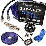 20 Foot OFC 2 Gauge Car Audio Amplifier