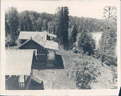 Amazon Com Photo Canada Scene General Landscape Cabins Vintage
