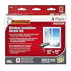 Frost King V73/3H Shrink Window Kit, Indoor, 42 x