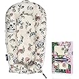 Infant Lounger Baby Nest Replacement Cover | Hypoallergenic | Premium | [Fits Dockatot Deluxe+] (Cover Only) (Geranium)