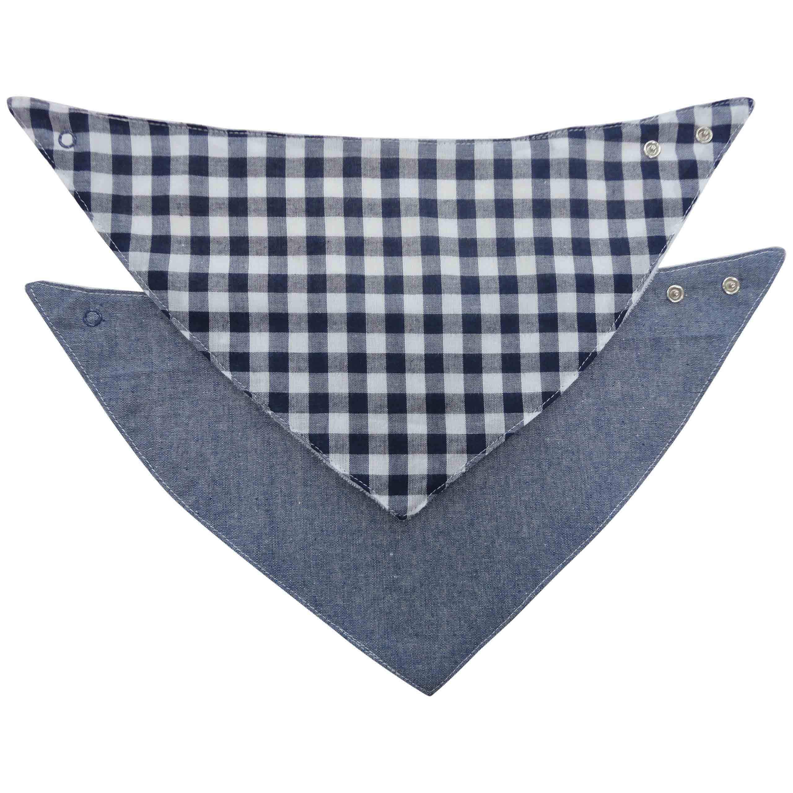 Pitter Patter 2pc Bandana Bibs-37025 (0-6 Months)