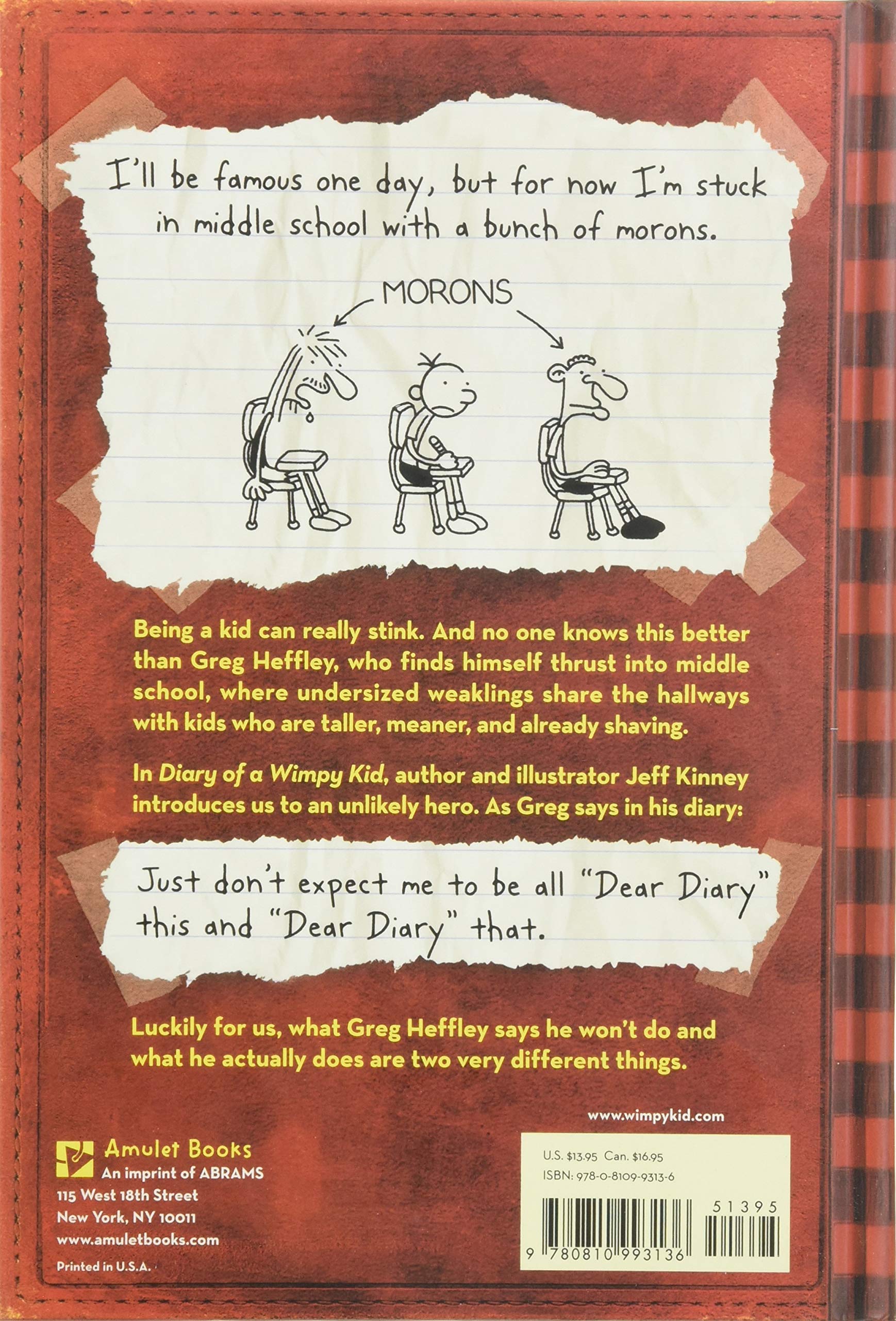 Diary of a Wimpy Kid Box of Books 1-4 Hardcover Gift Set: Diary of a Wimpy Kid, Rodrick Rules, The Last Straw, Dog Days