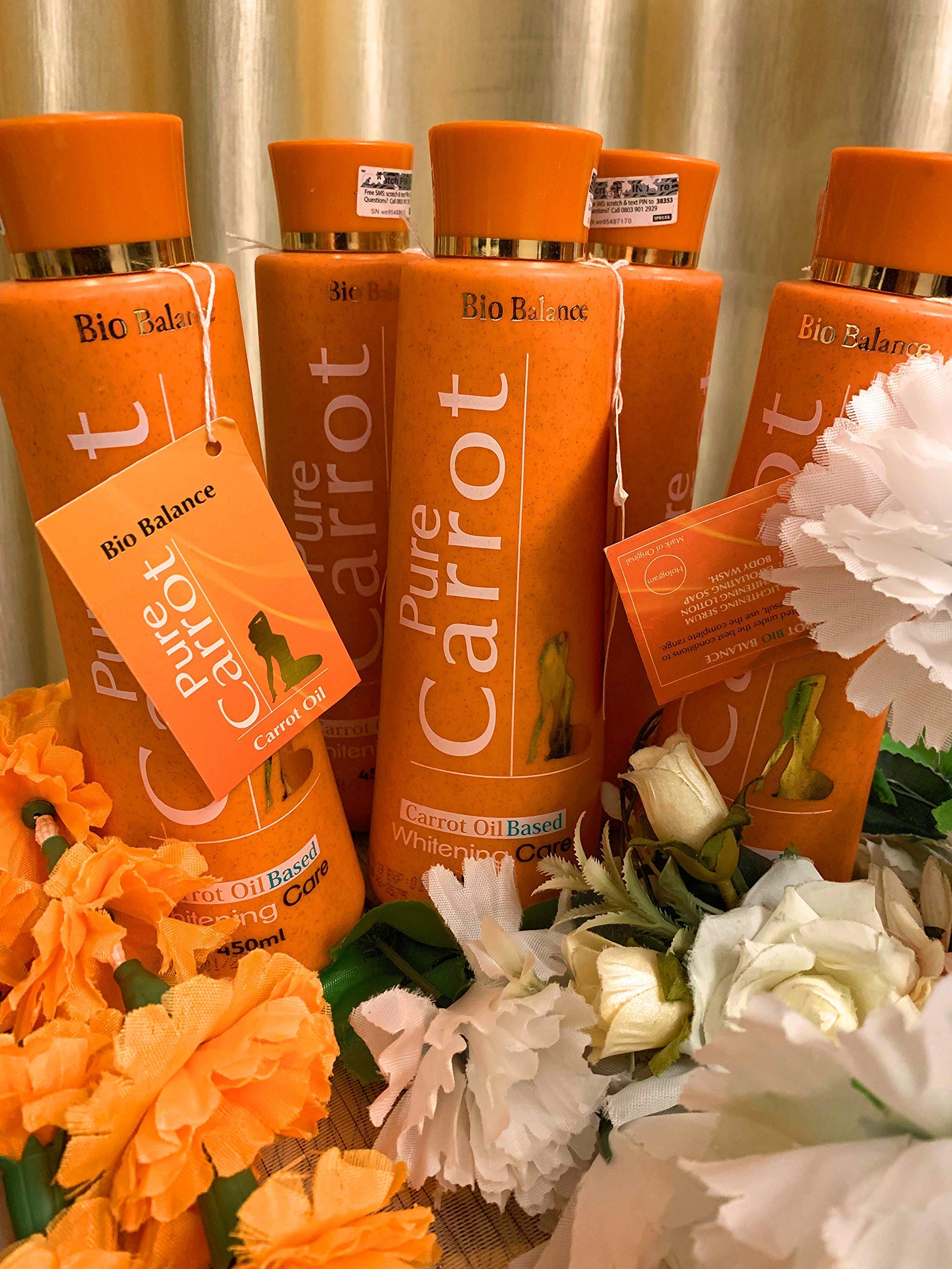 PURE CARROT OIL BASED WHITENING CARE LOTION 450 ML