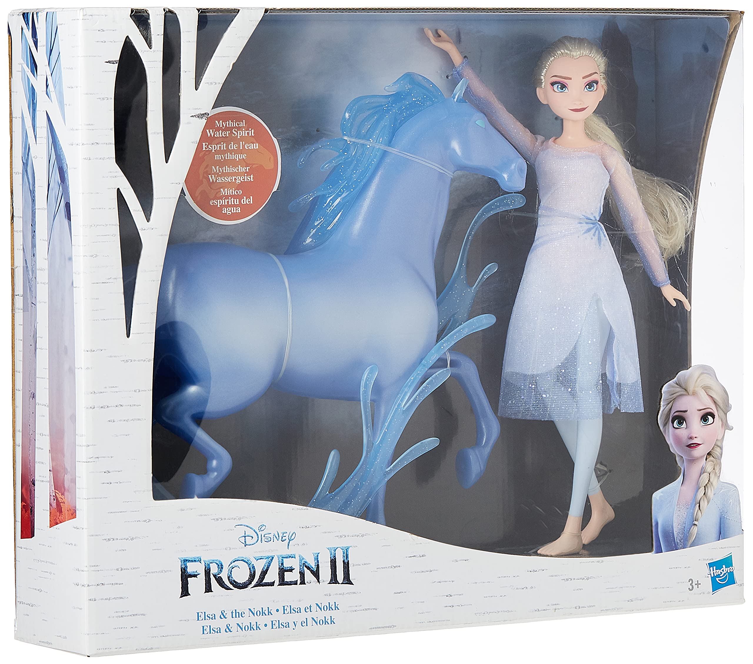 Disney Frozen Elsa Fashion Doll and Nokk Figure Inspired by 2