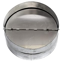 Vent Systems 6'' Inch Backdraft Damper - Backflow