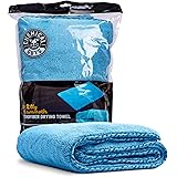 Chemical Guys MIC1996 Woolly Mammoth Microfiber Dryer Towel (36" x 25") Cars,Trucks, SUVs, RVs, Home, Pets, Messes, Blue