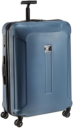 Delsey Exception Hard 65Cm Blue Check-In Trolley Luggage (00160881002X9)