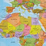 Maps International Huge World Map Political 2025 201cm x 116.5cm Front Sheet view 6