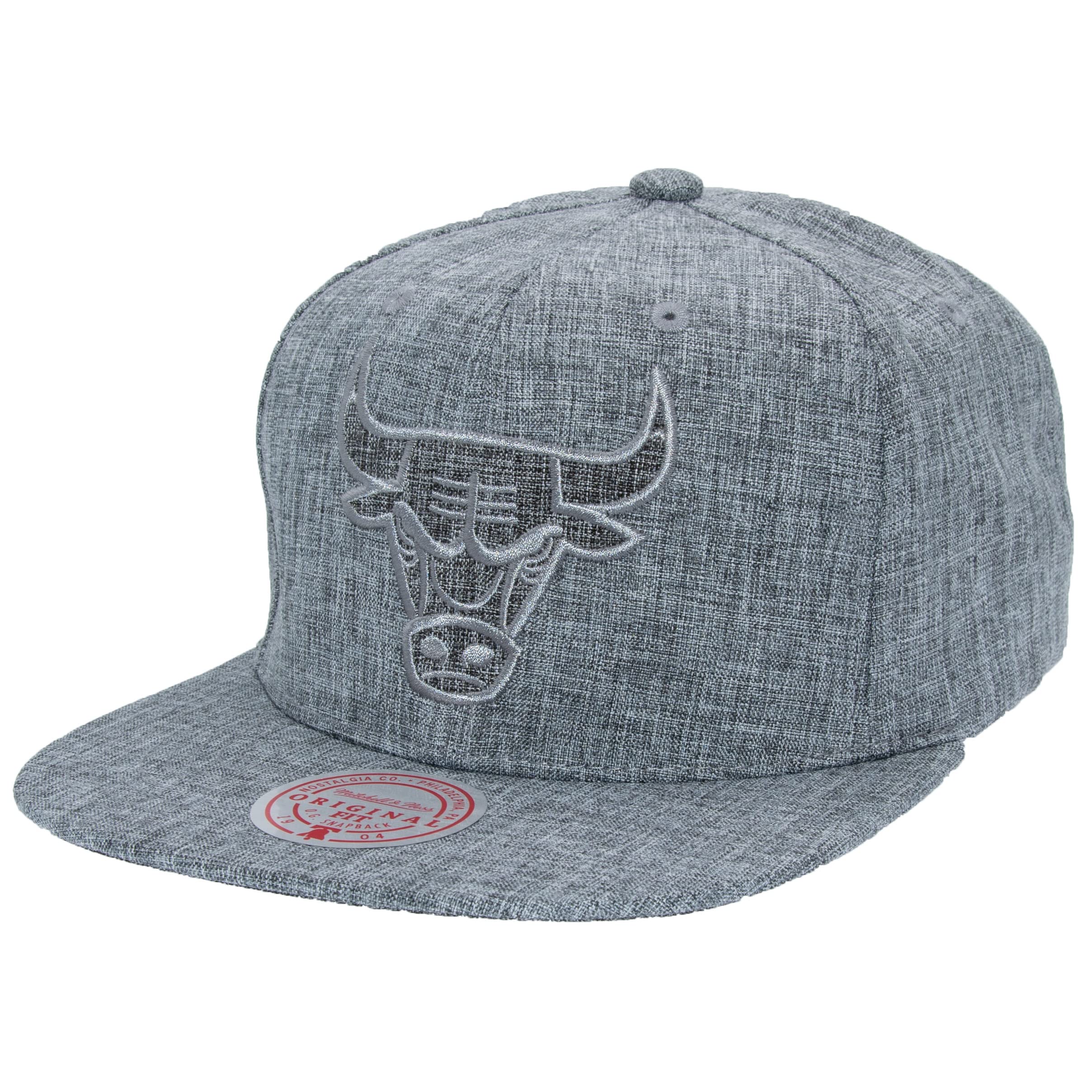 Mitchell & Ness Men Caps/Snapback Cap NBA Italian Washed Chicago Bulls Grey Adjustable