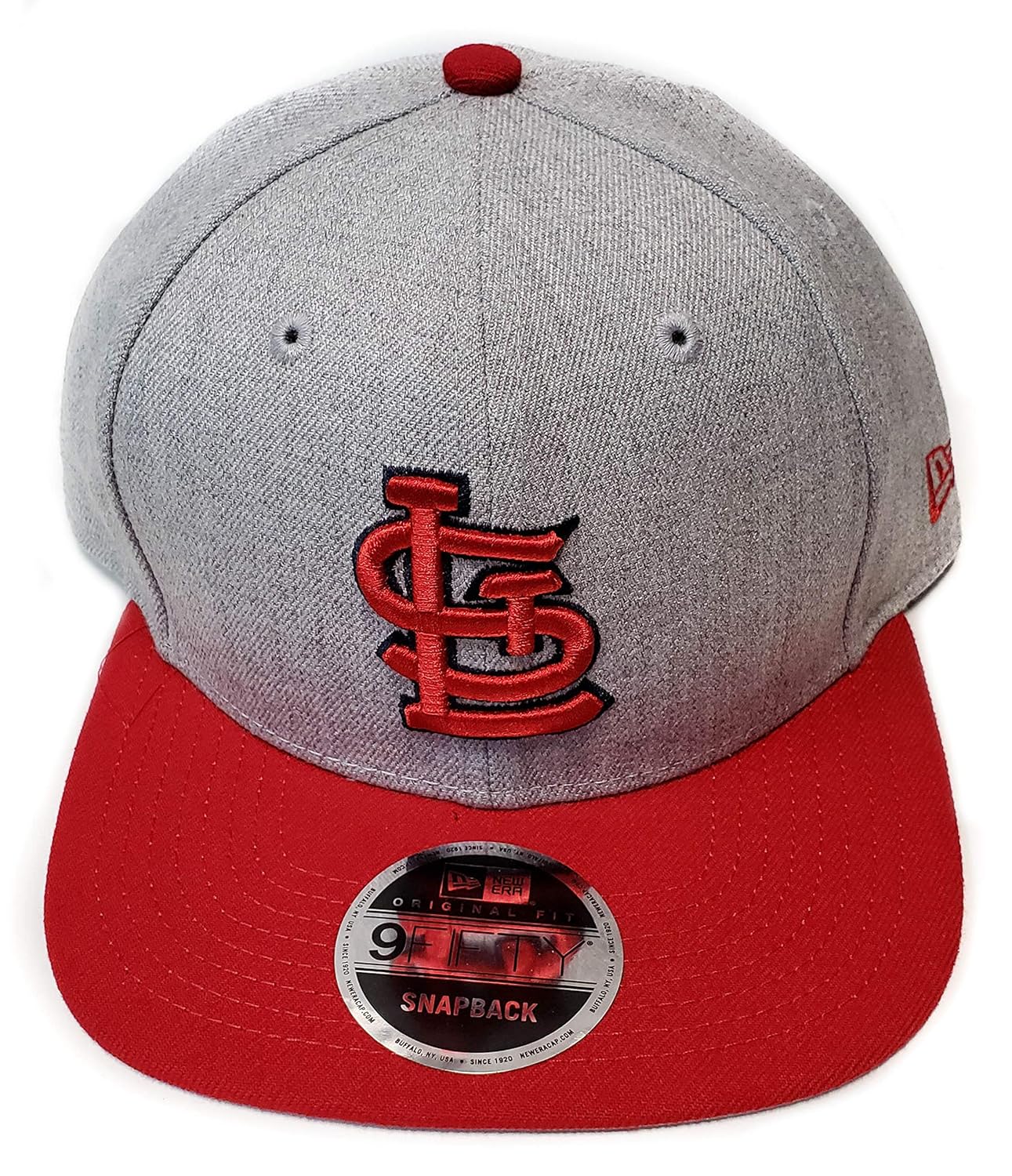 New Era St. Louis Cardinals 9Fifty Gray Heather Action Adjustable Snapback Hat