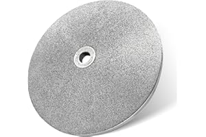 UF-SHARP Double-Sided CBN Grinding Disk for WS3000, for Sharpening Woodworking Tools、High Speed Steel Tools (80/180 Grit)