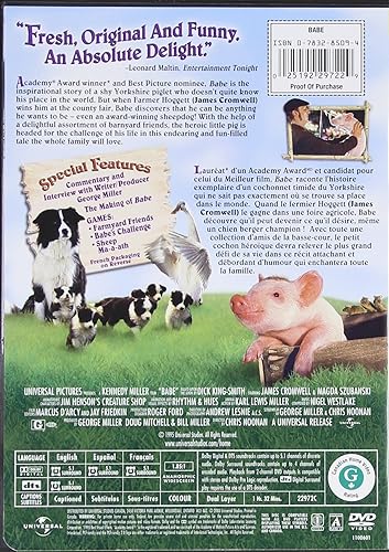 Amazoncom Babe Widescreen Special Edition James