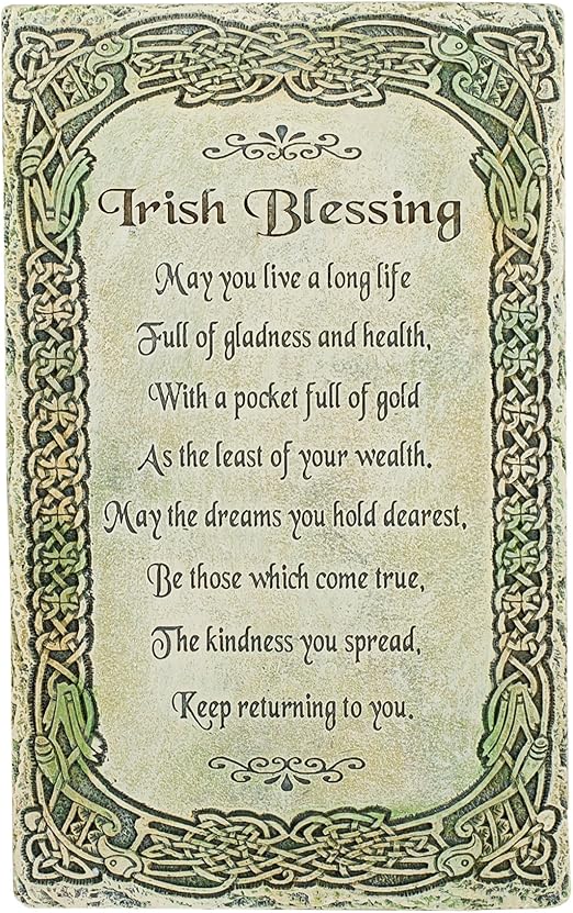 Amazon Com Irish Blessing May You Live A Long Life 8 Wall