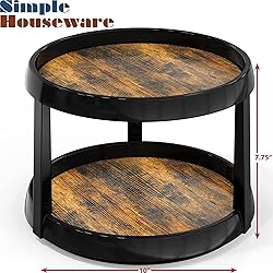 Simple Houseware 2 Tier Turntable Lazy Susan