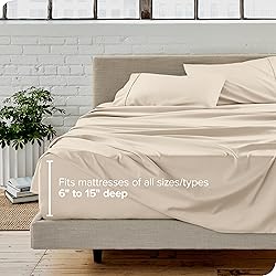 Bare Home Full XL Sheet Set - Luxury 1800