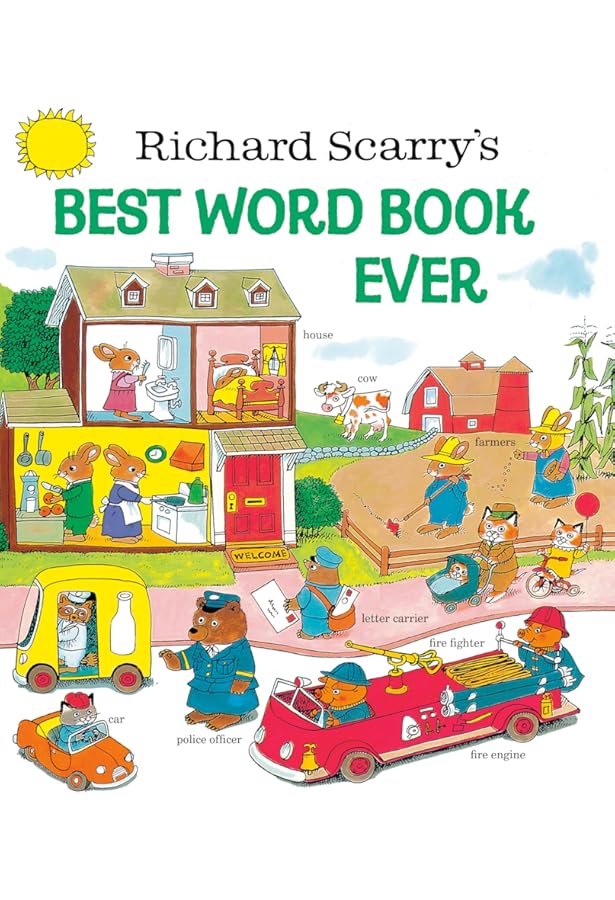 Biggest Word Book Ever by Richard Scarry (29-Aug-2013) Board book