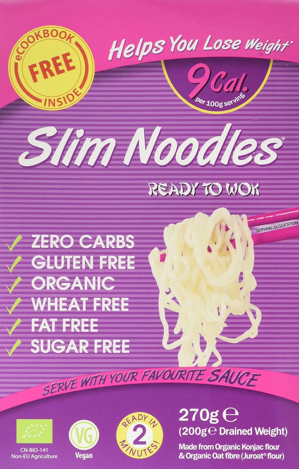 Eat Water Slim Noodles 200g (Pack of 10) Amazon.co.uk Health