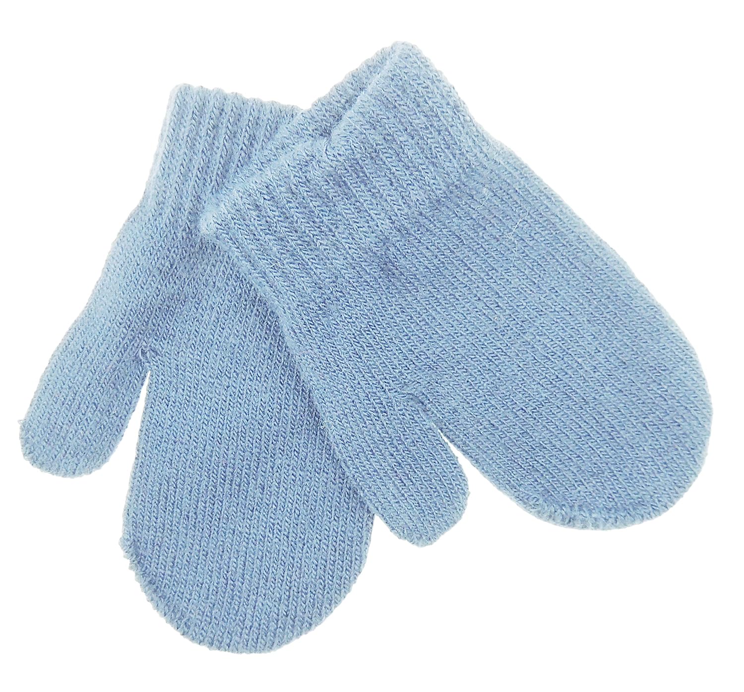 Cream Glamour Girlz Baby Girls Boys Warm Winter Knitted Mittens Newborn