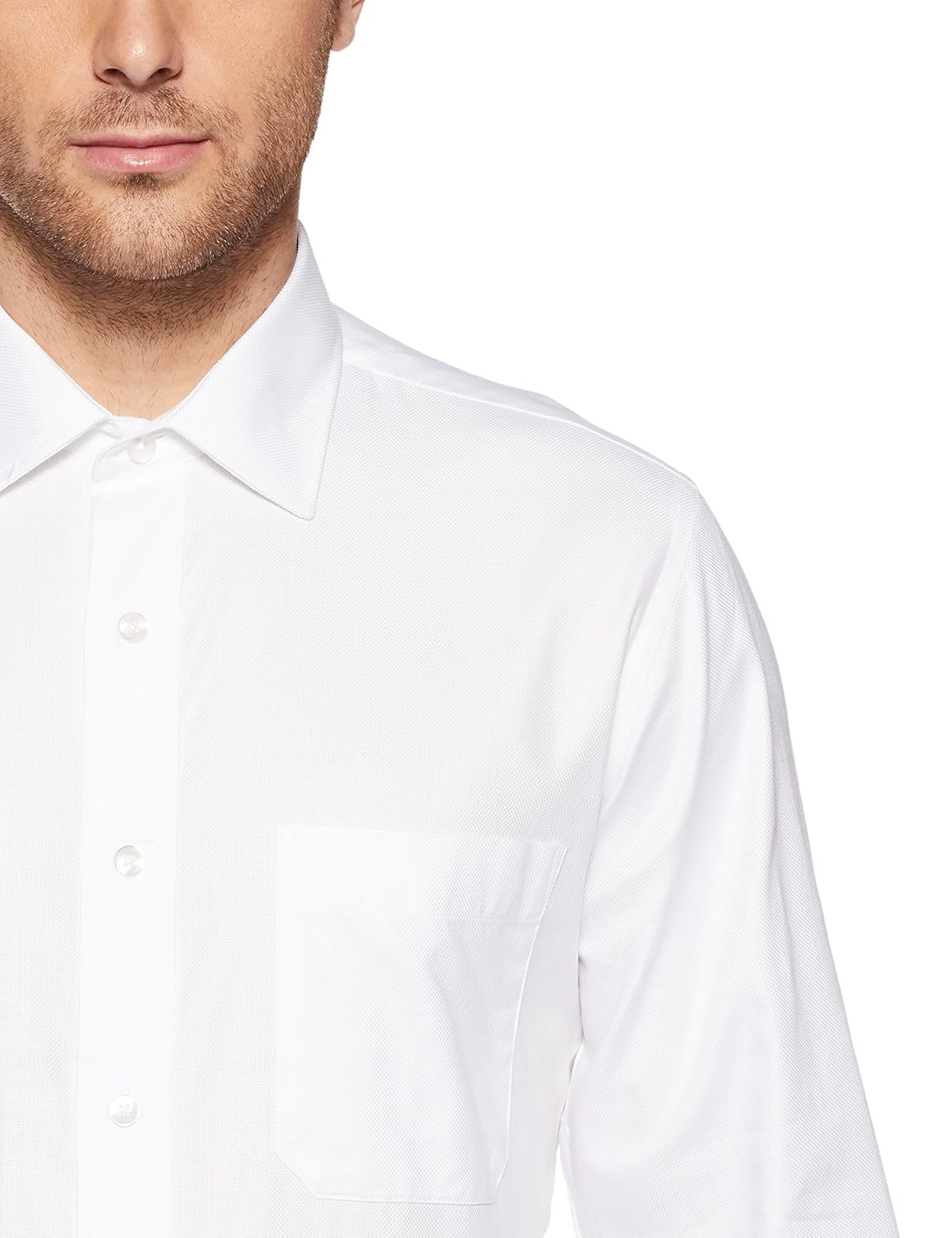 arrow men's plain regular fit formal shirt