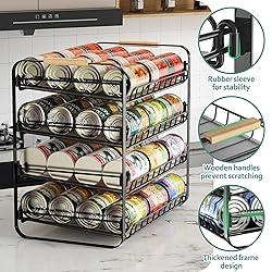 MAXIFFE 4 Tier Can Organizer for