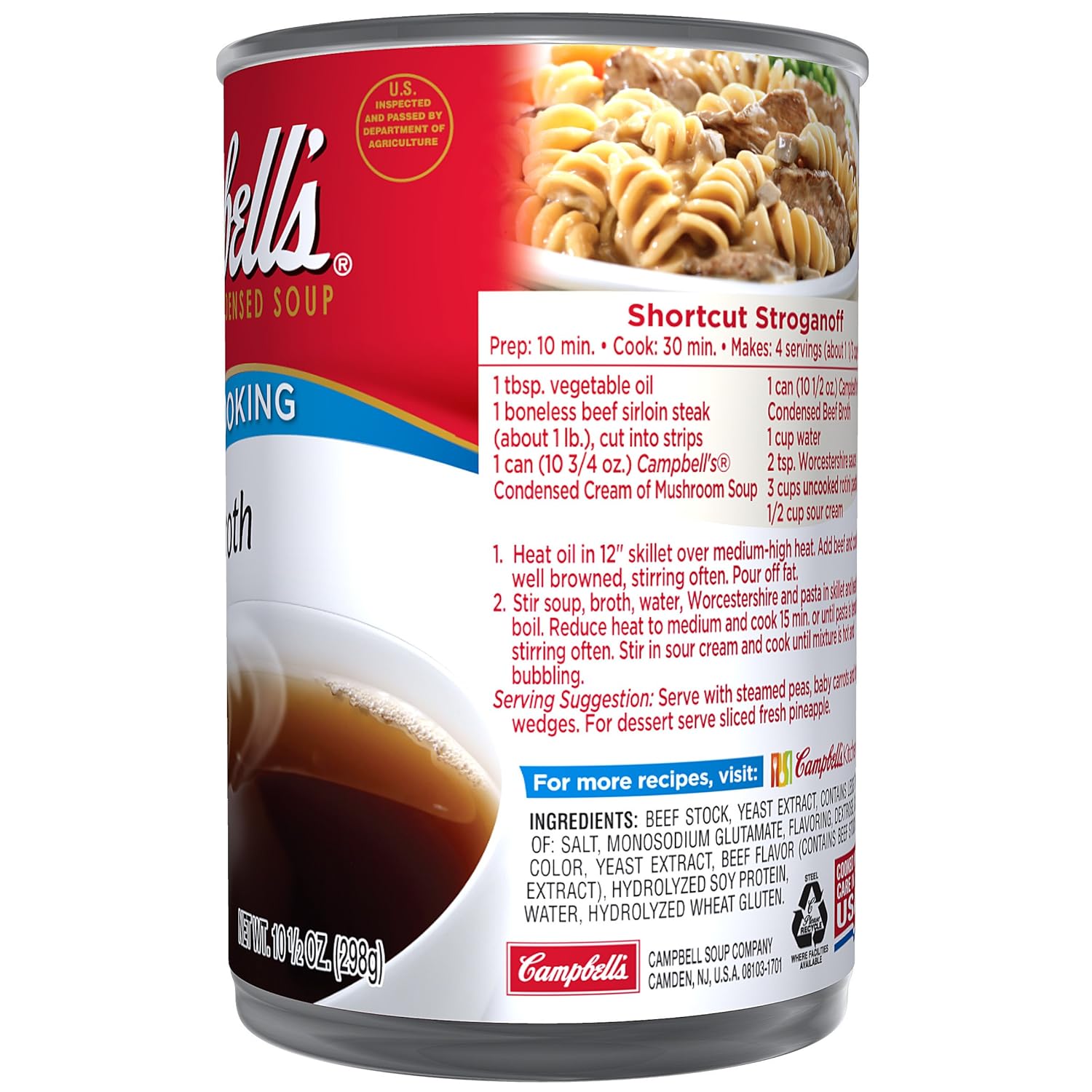 can i use beef consomme instead of beef broth