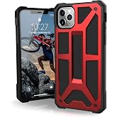 URBAN ARMOR GEAR UAG Designed for iPhone 11 Pro Max [6.5-inch Screen] Monarch Feather-Light Rugged [Crimson] Military Drop Tested iPhone Case