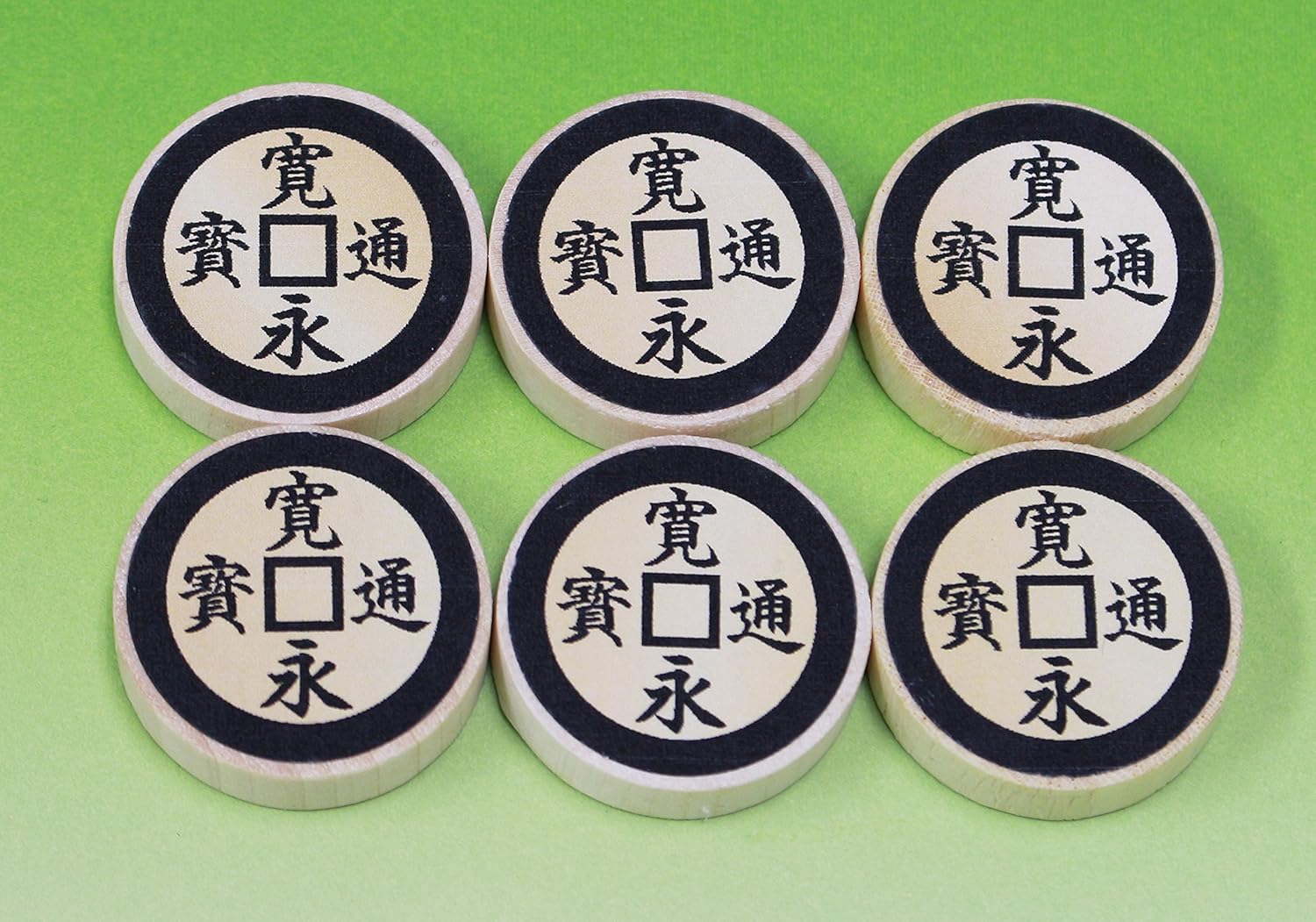 Amazon Co Jp 木製の燃やせる 六文銭 ホビー