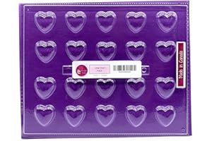 Candy Island Small Heart Chocolate Mold 603