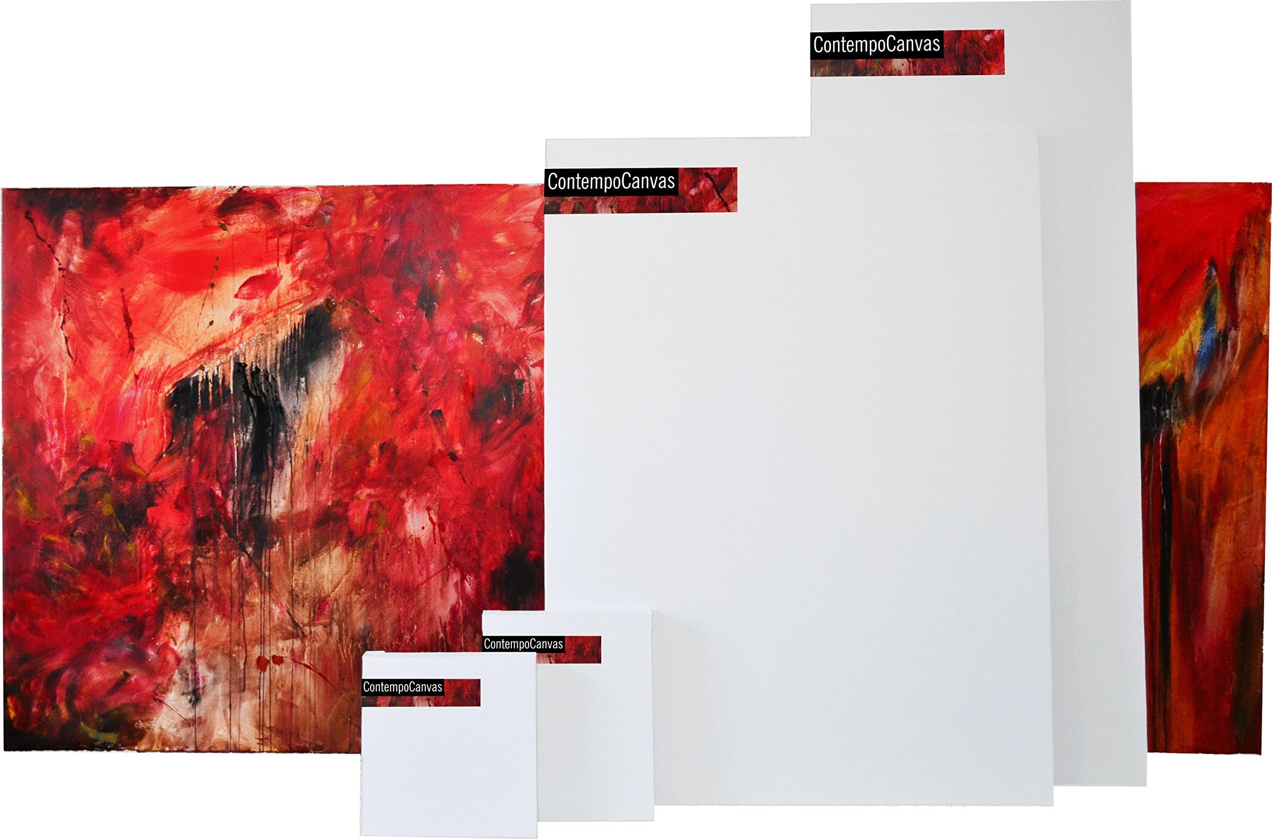 Gallery Blank Stretched Art Canvas 58"x24" (4'10"x2') 1.5" Depth