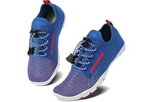 Caitin Boys Girls Water Shoes Quick Drying Aqua Beach Pool Swim Lightweight Athletic Sneakers for Little Big Kids