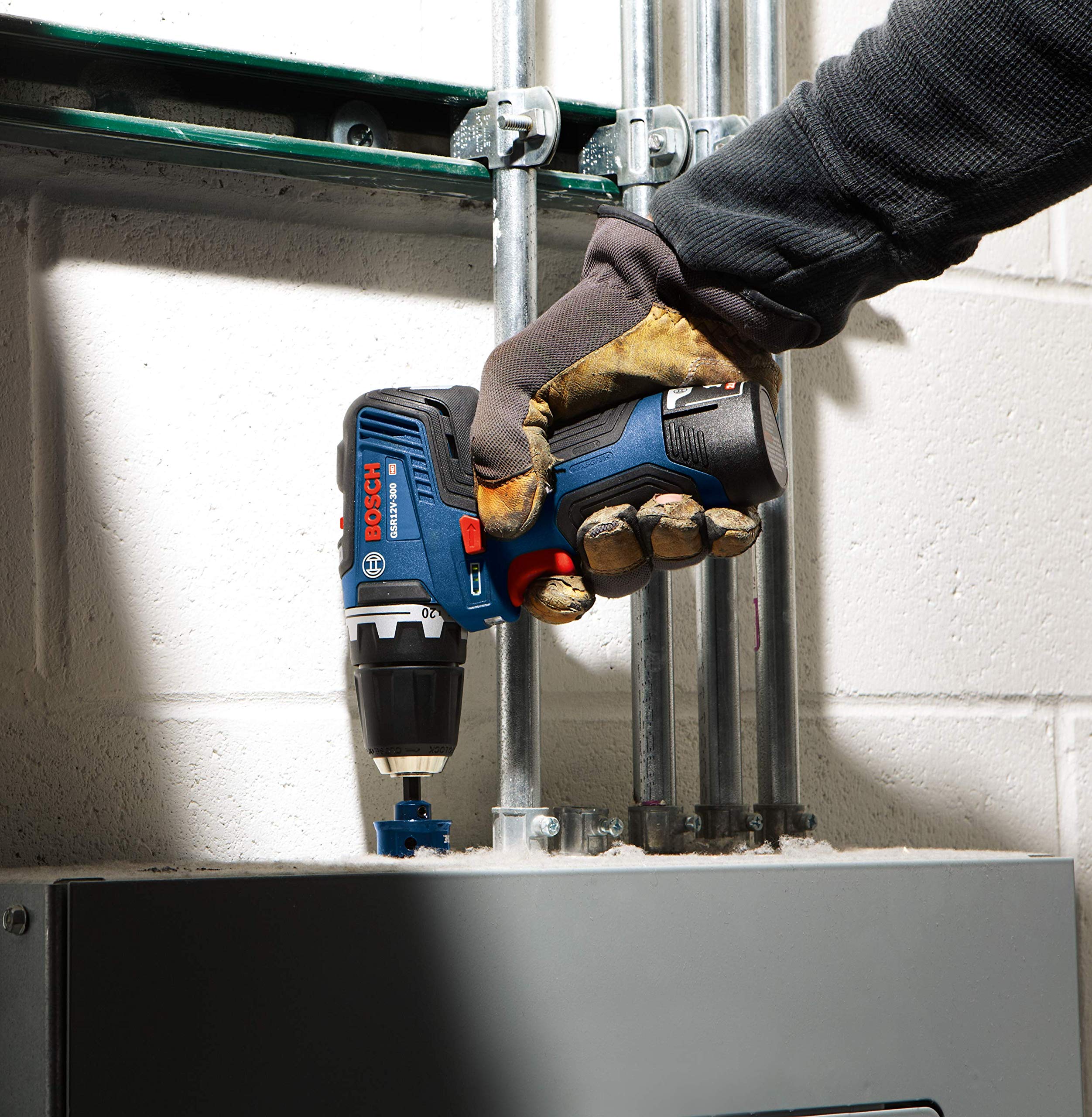 Bosch GSR12V-300B22 12V Max EC Brushless 3/8 In. Drill/Driver Kit