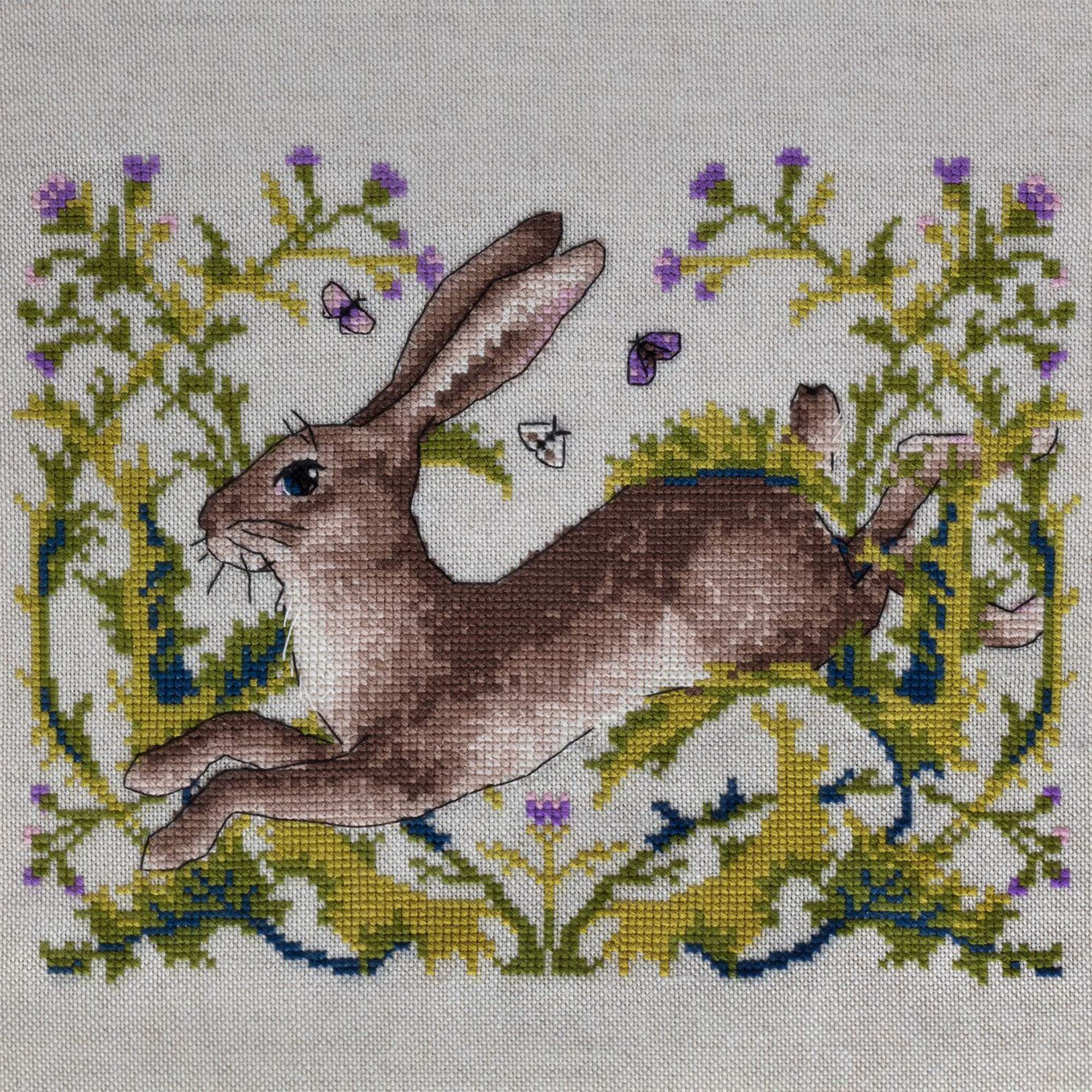 Merejka Counted Cross Stitch Kit, Cotton, Multicoloured, 20x16 cm